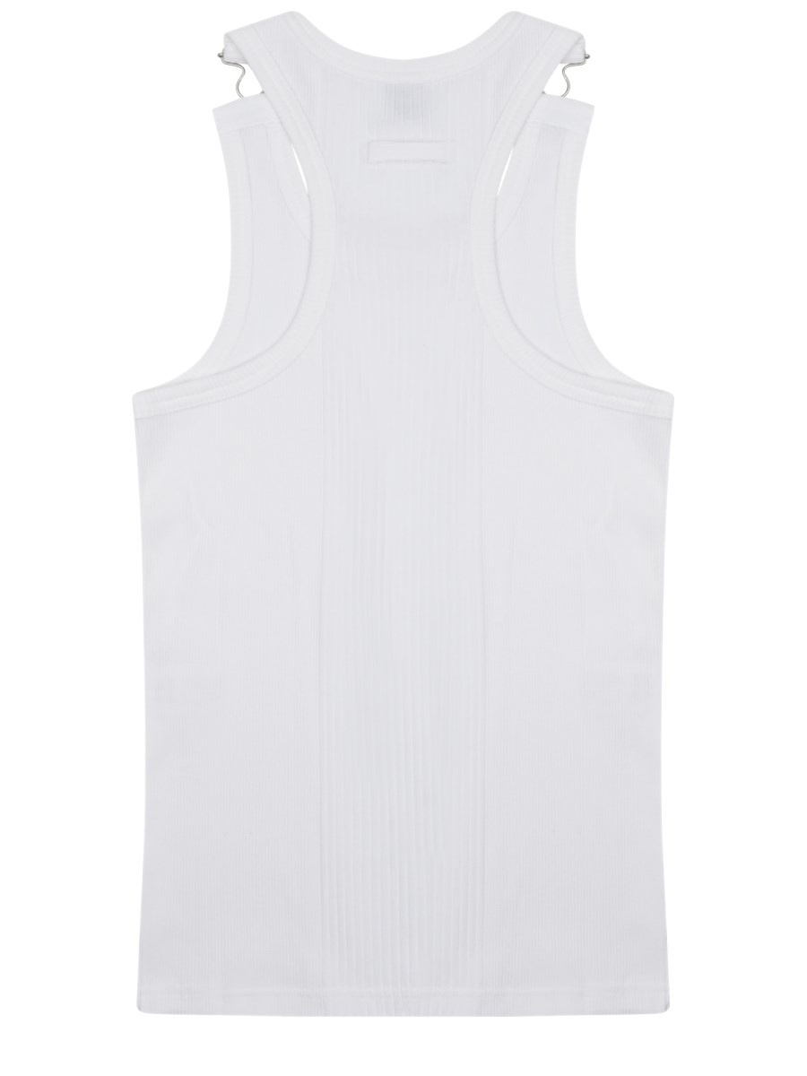 TOP SMANICATO CON GANCI