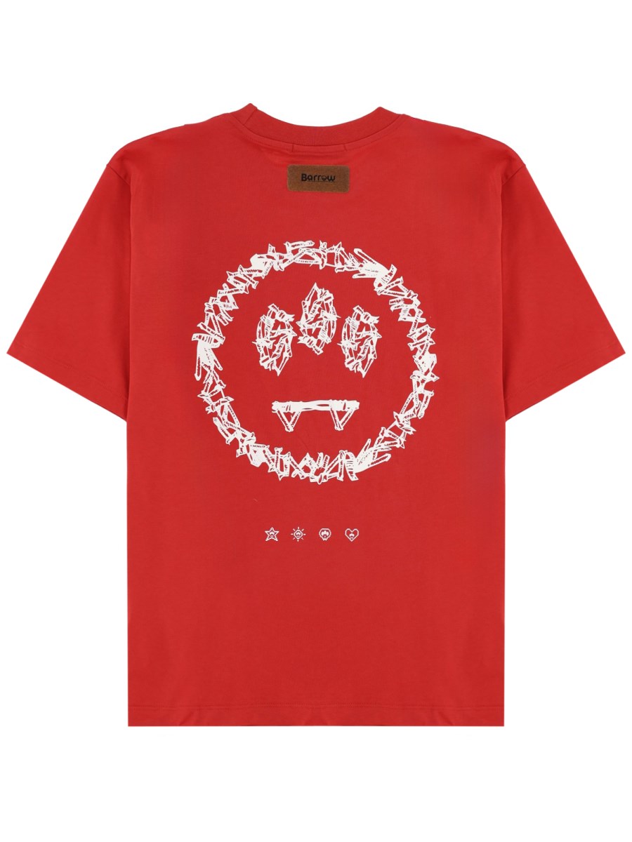 T-SHIRT CON LOGO E STAMPA