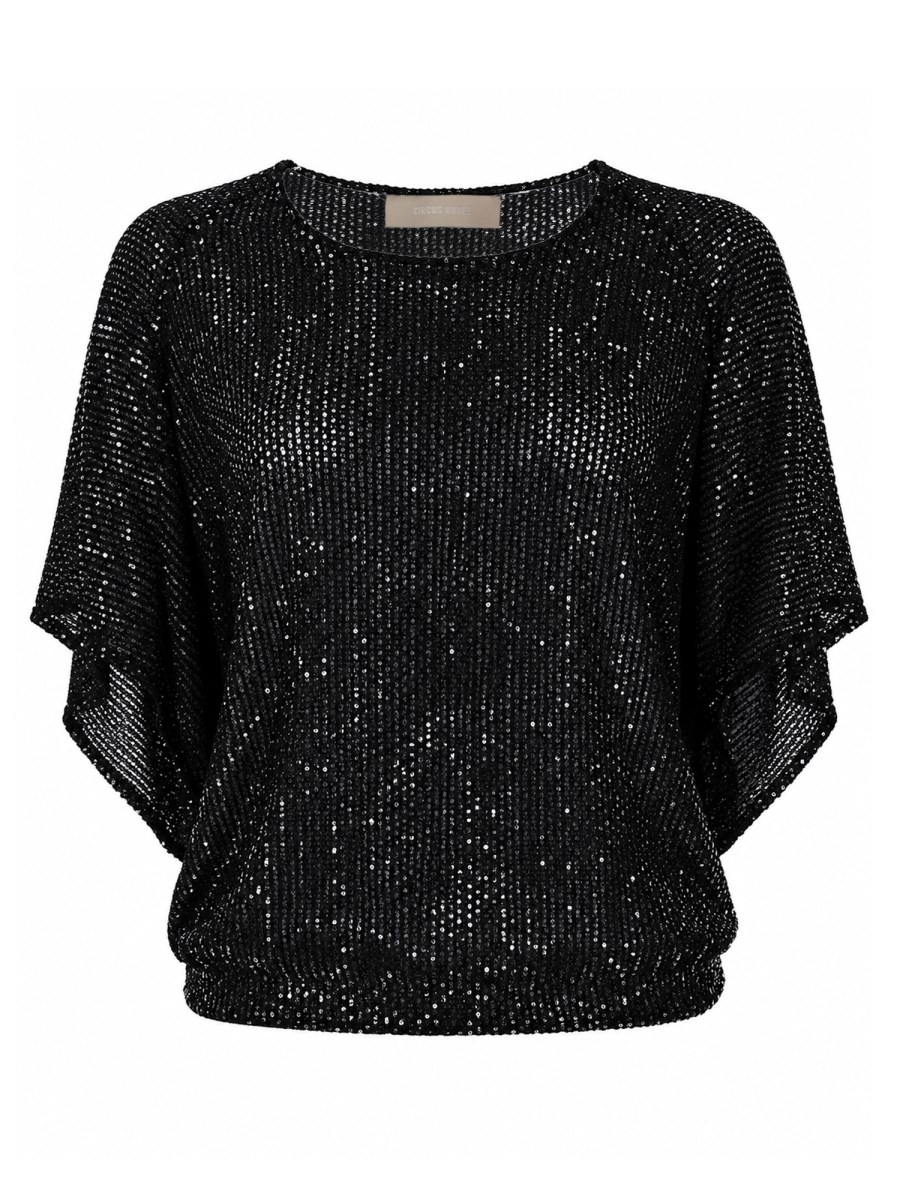 Blusa Con Paillettes