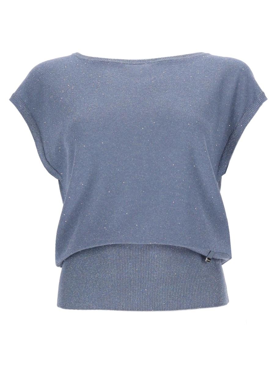 T-SHIRT CON PAILLETTES