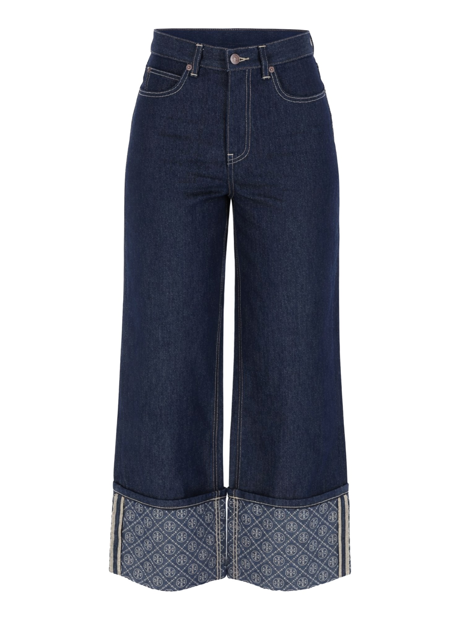tory burch jeans with lapels