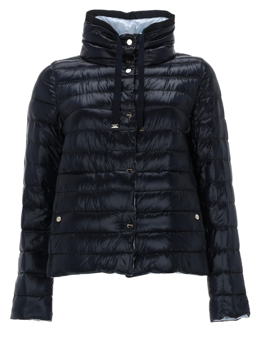 PIUMINO REVERSIBILE CON COLLO ALTO