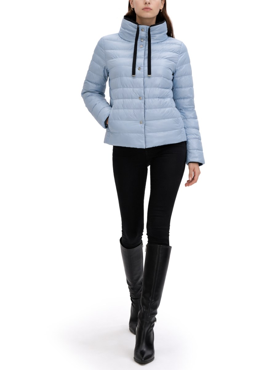 PIUMINO REVERSIBILE CON COLLO ALTO