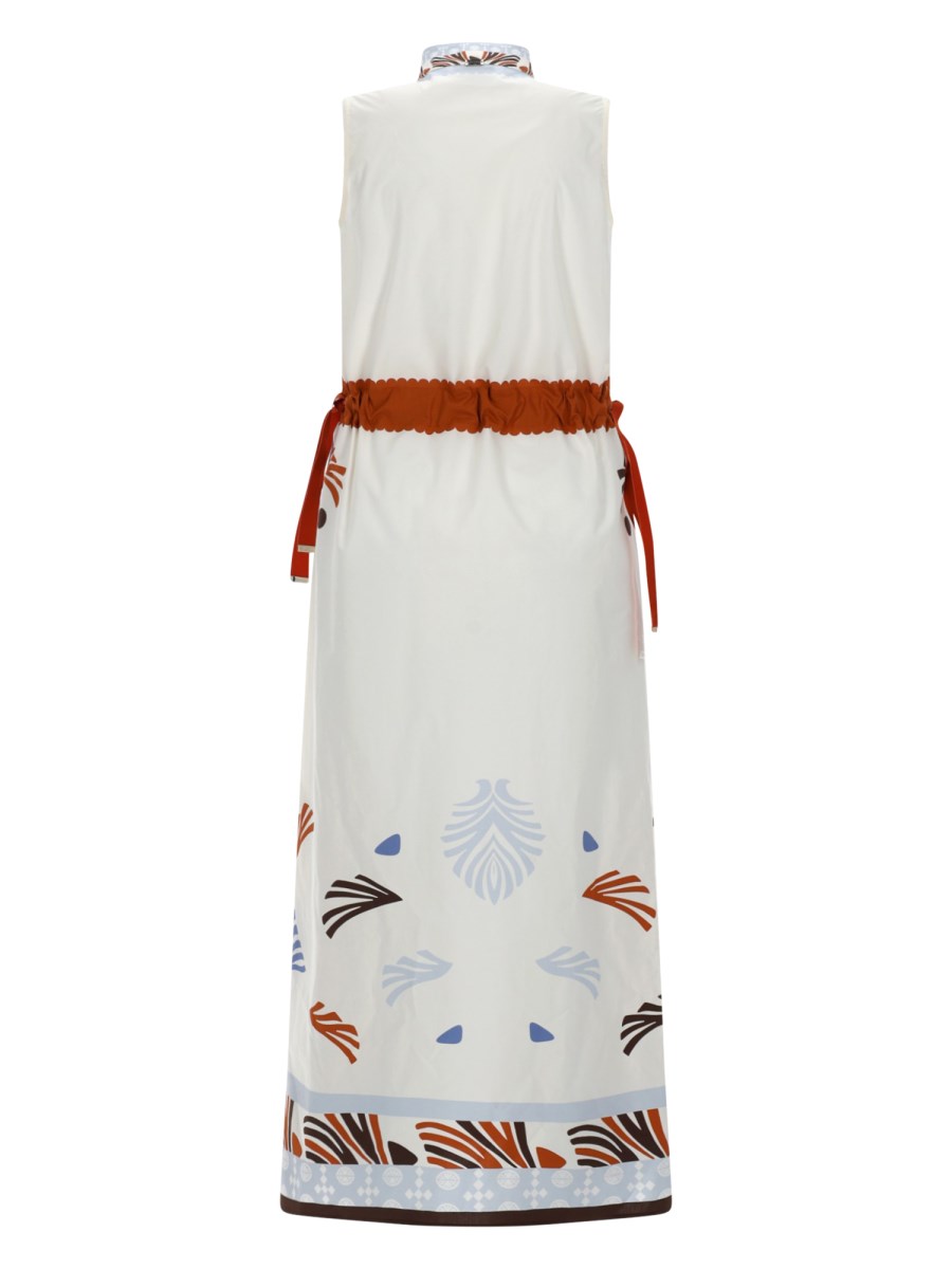 ABITO MIDI CON STAMPA