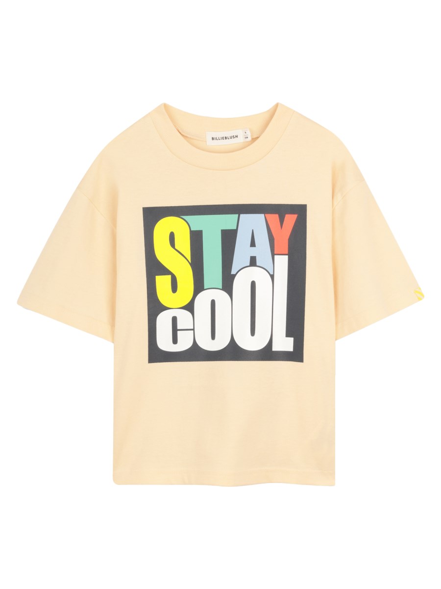 T-SHIRT CON STAMPA STAY COOL