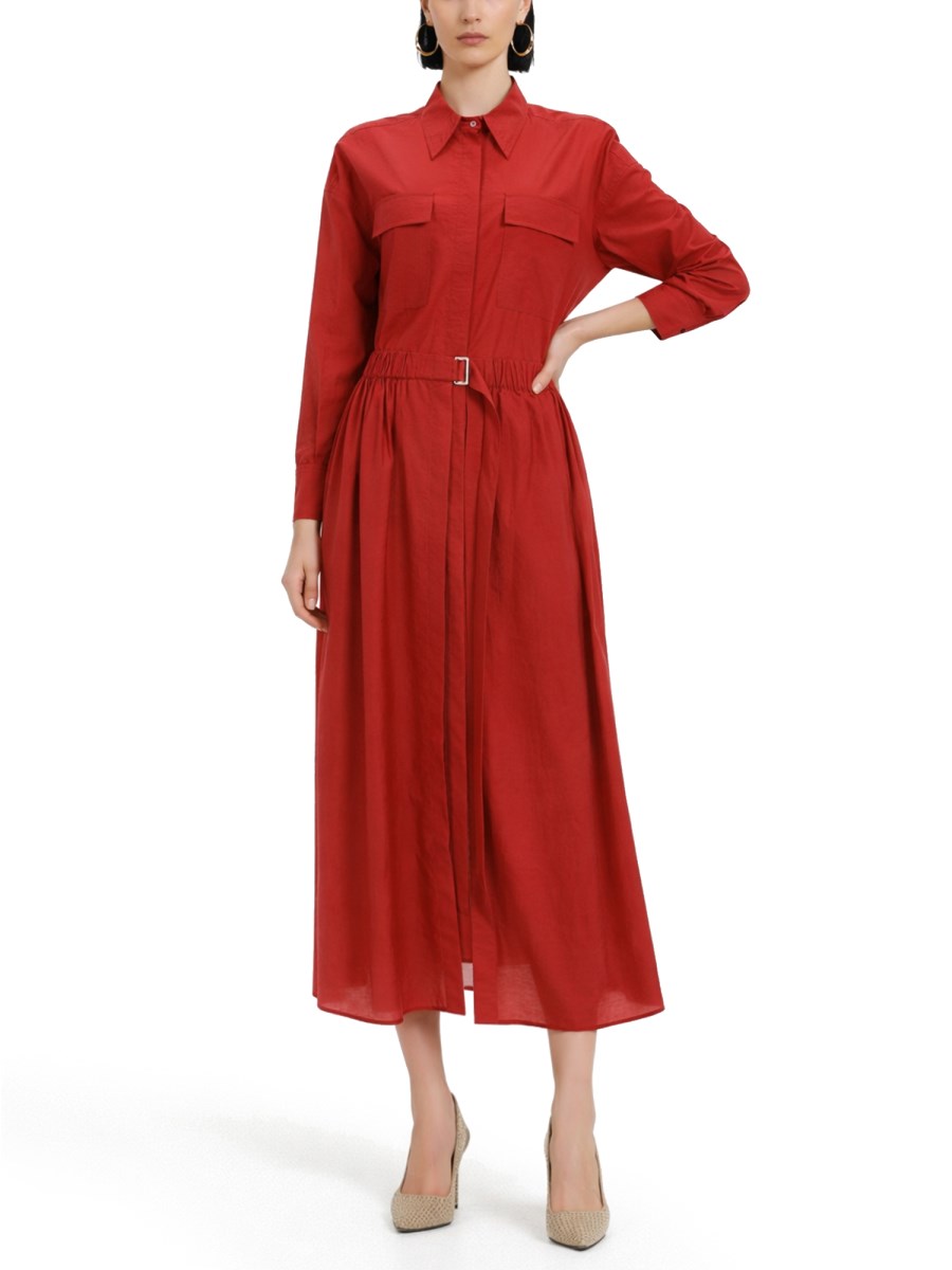 ABITO MIDI CON COLLETTO