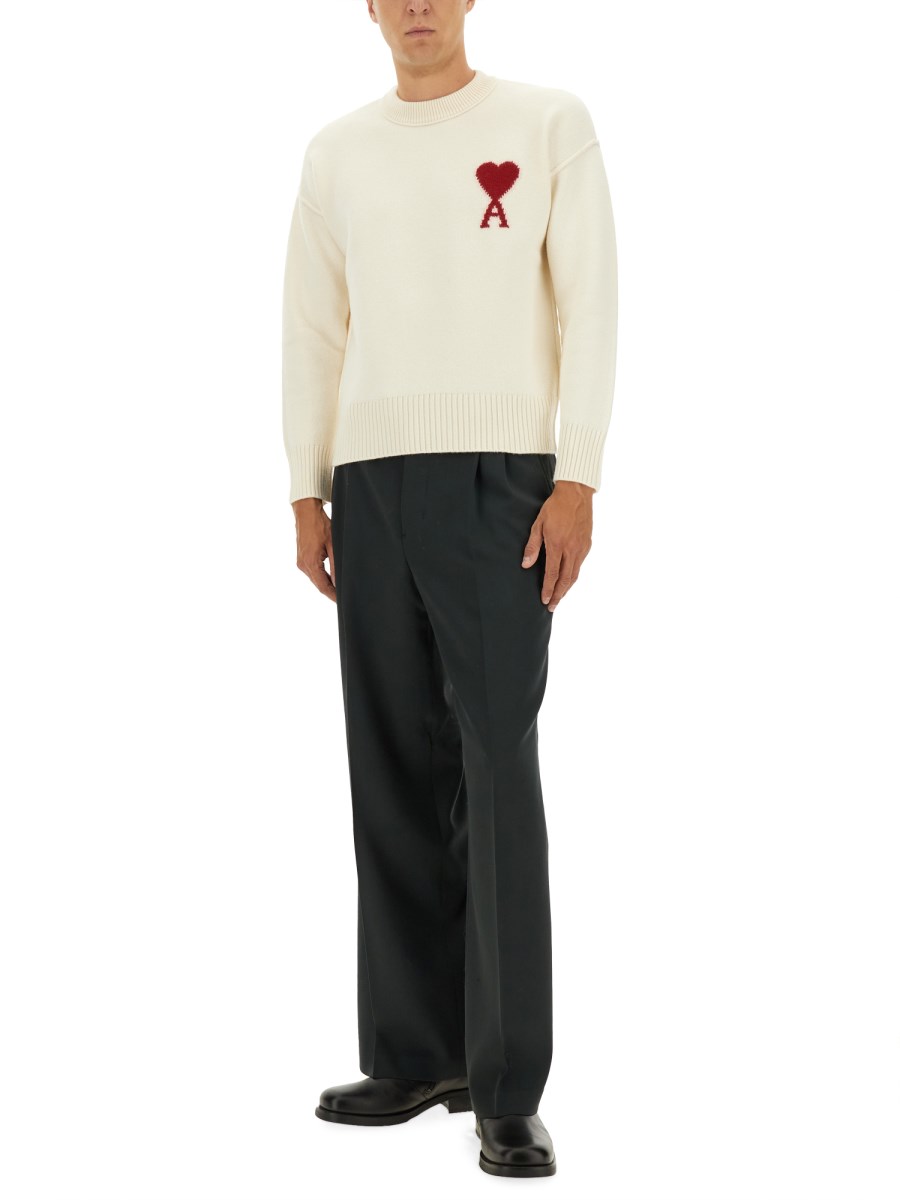 MAGLIA IN LANA CON LOGO