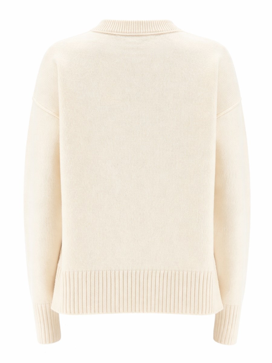 MAGLIA IN LANA CON LOGO