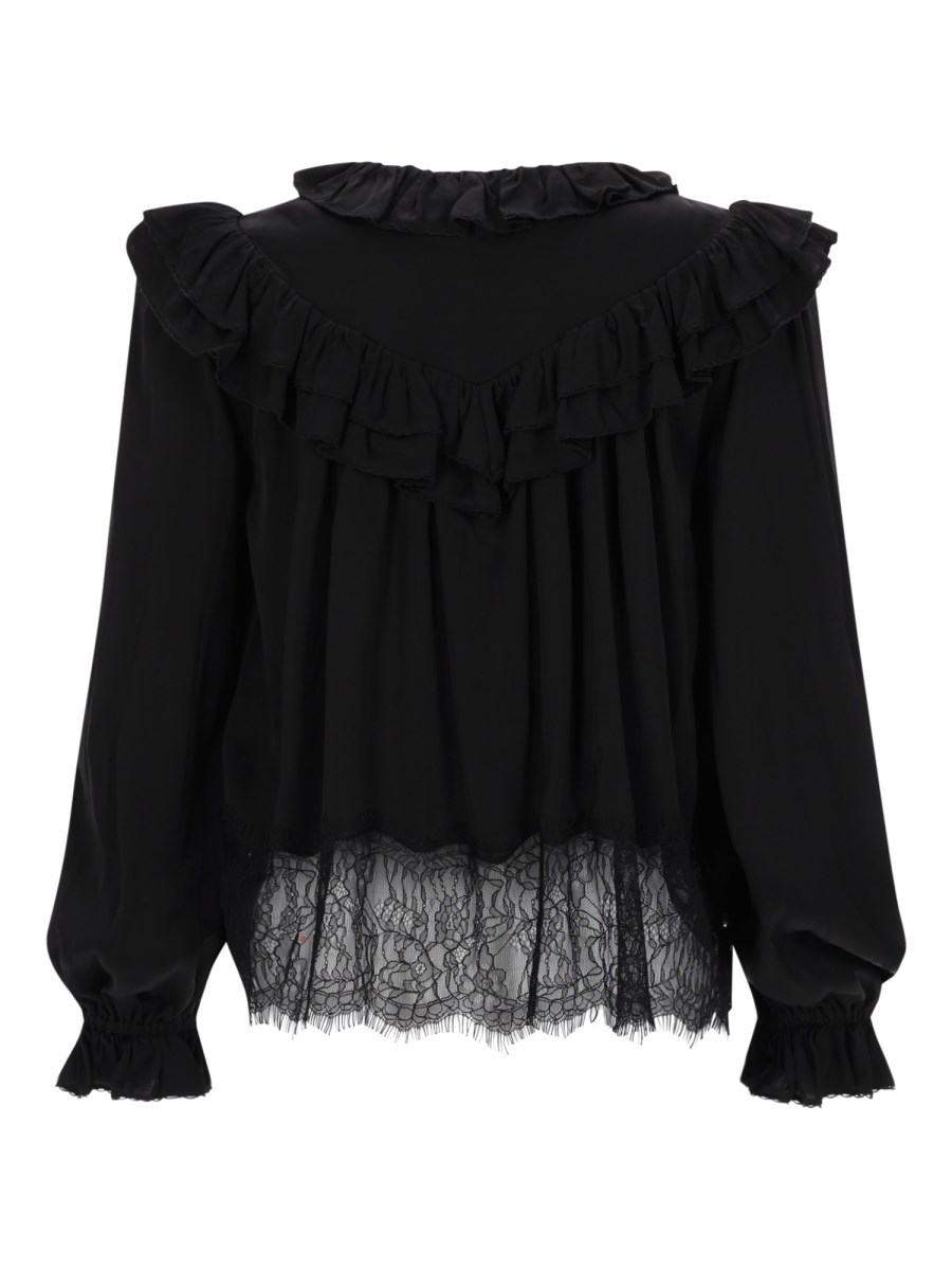 BLUSA IN PIZZO