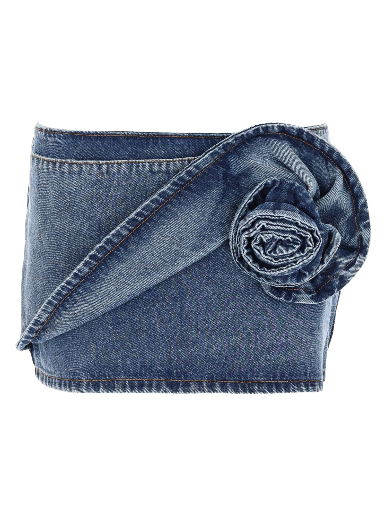 magda butrym denim miniskirt
