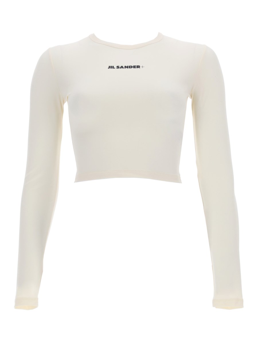 TOP CROPPED CON LOGO