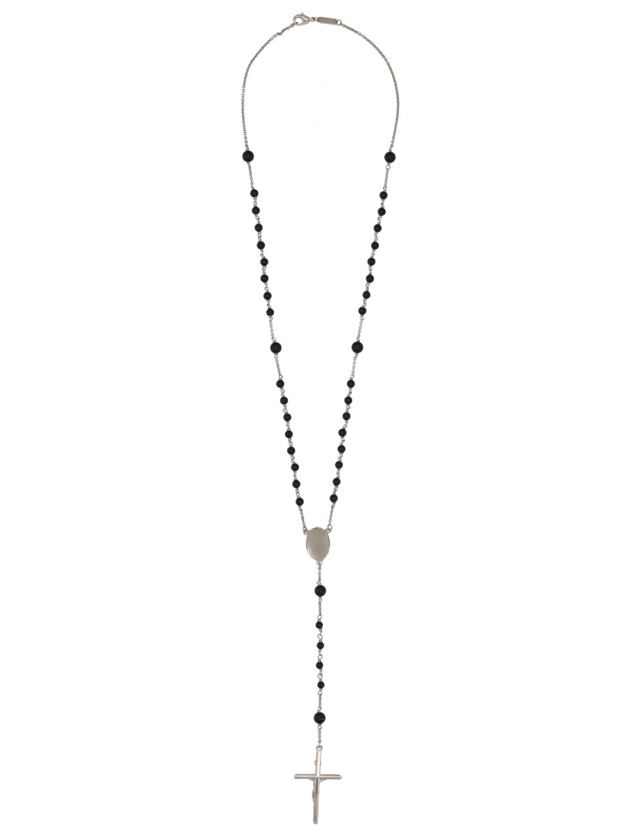 COLLANA CON ROSARIO