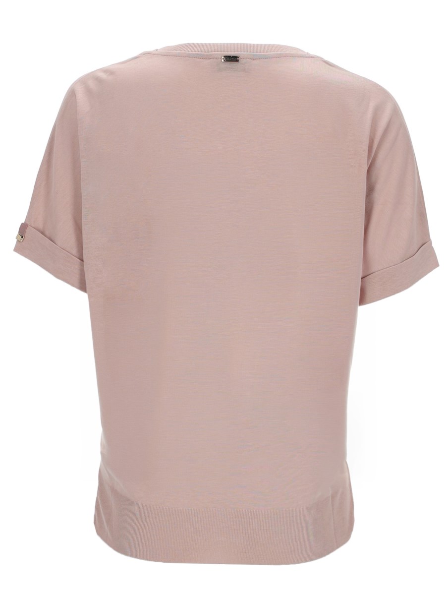 T-SHIRT IN MISTO COTONE