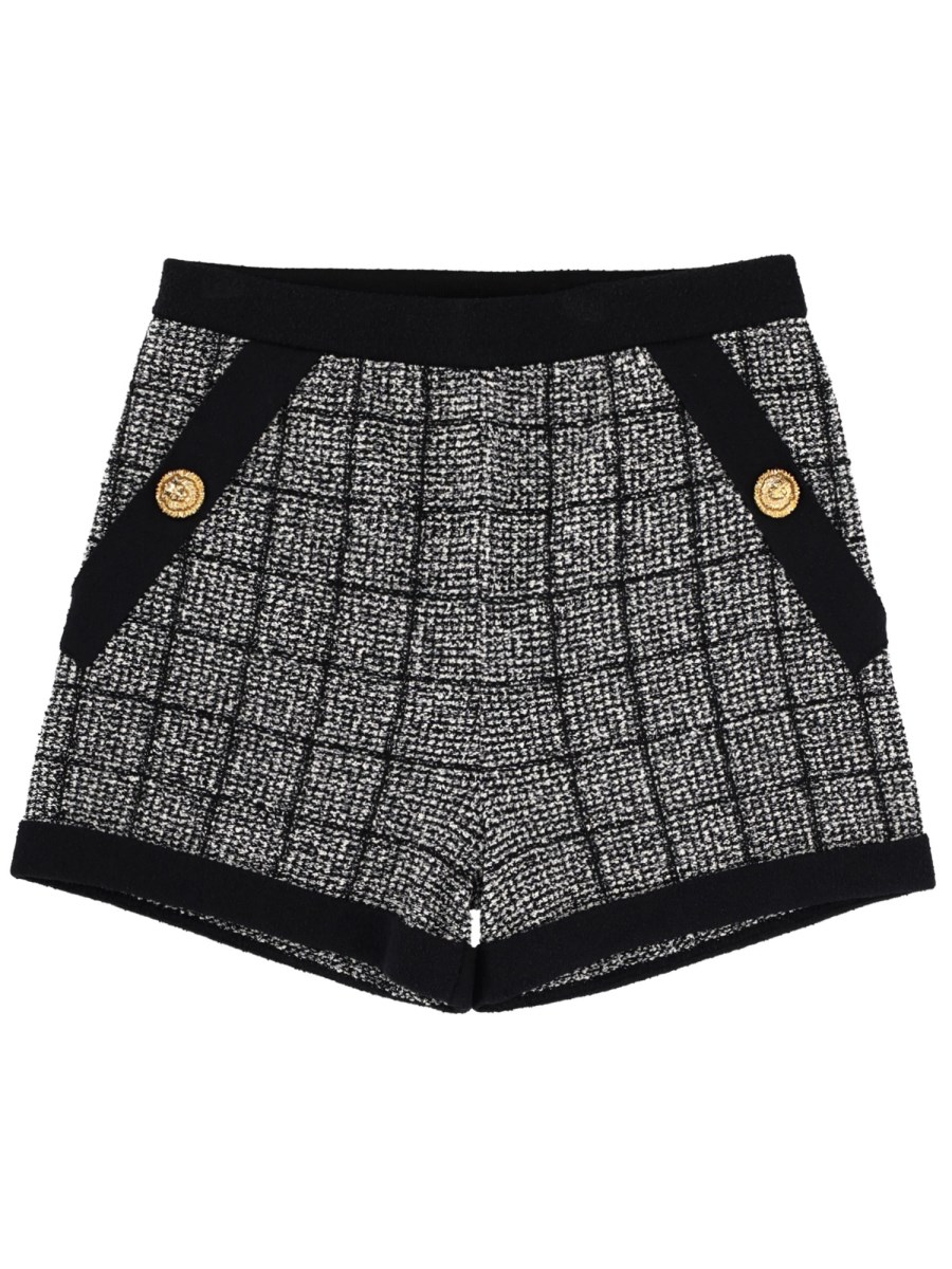 SHORTS IN TWEED DI COTONE