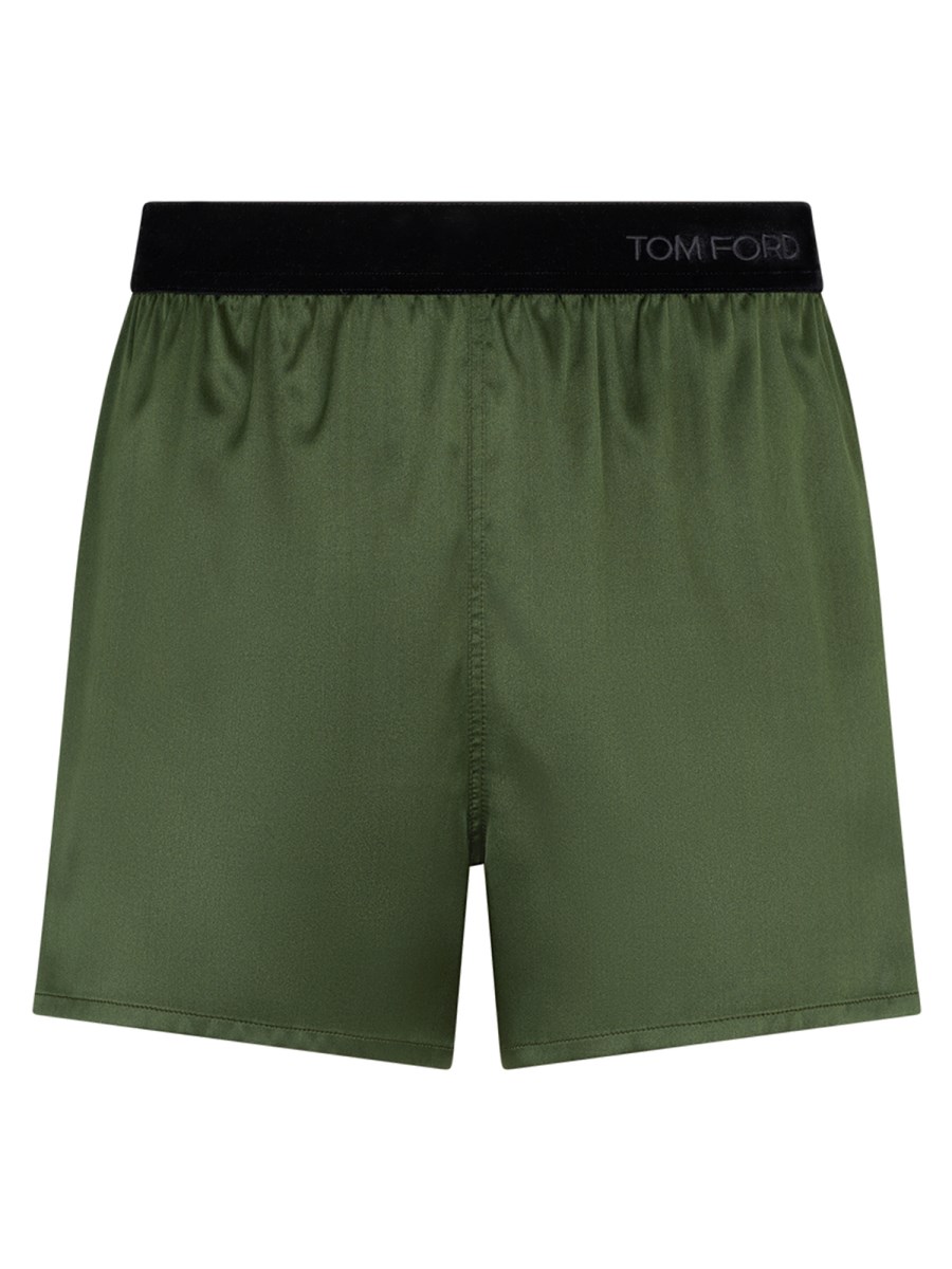 PIGIAMA SHORTS IN SETA