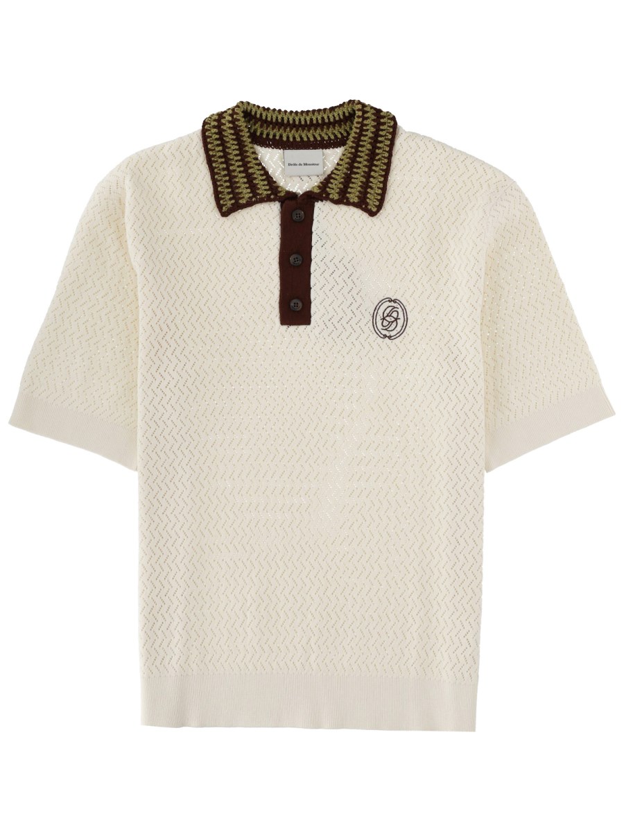 POLO MAILLE A JOURNÉ D MIROIR