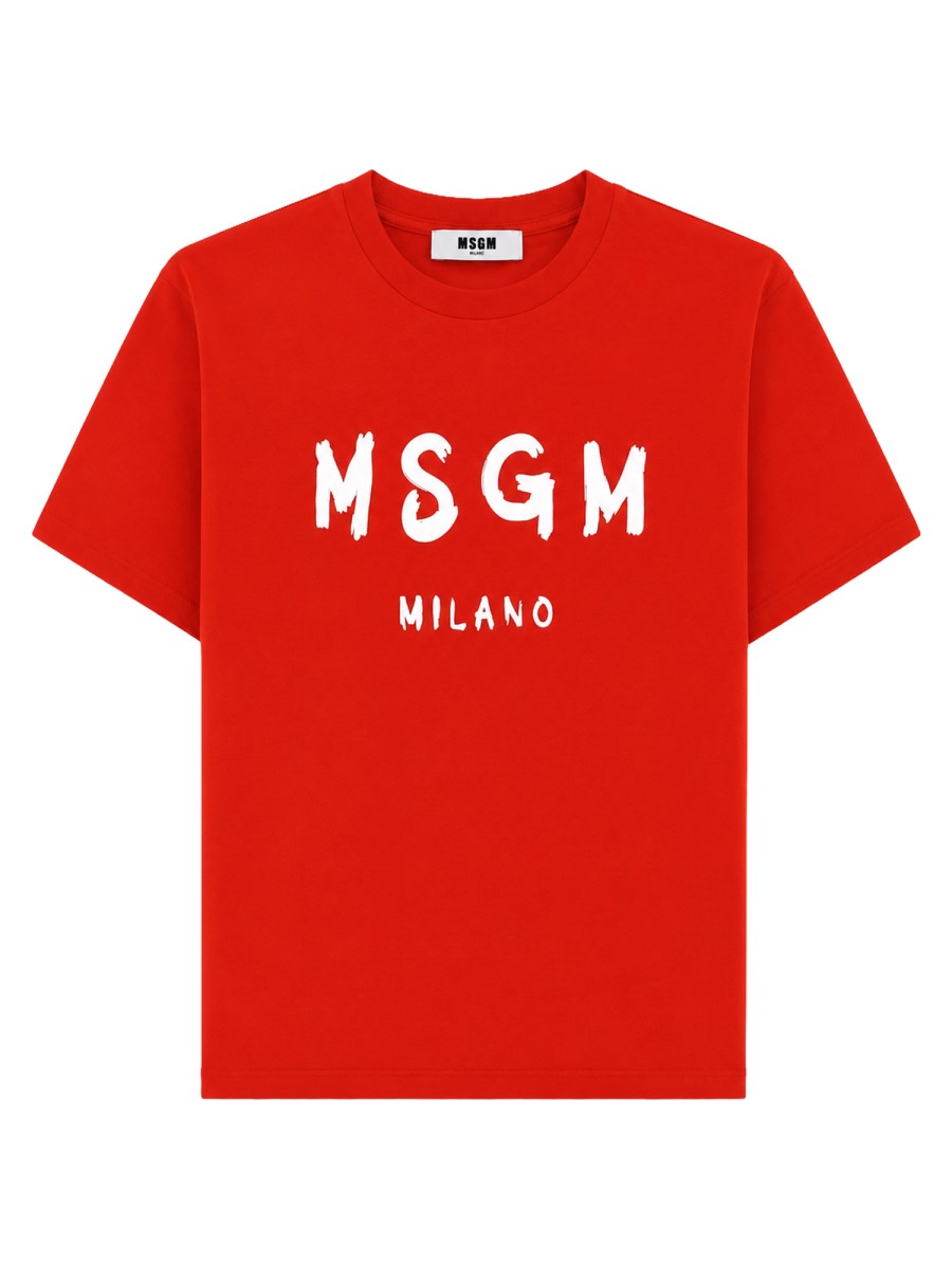 T-SHIRT A MANICA CORTA CON STAMPA LOGO