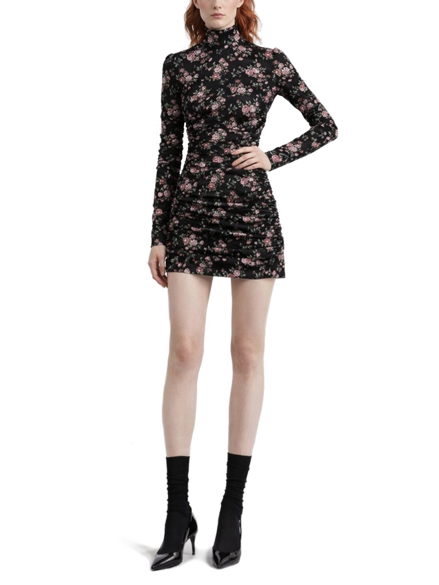 ABITO DRAPPEGGIATO IN SETA