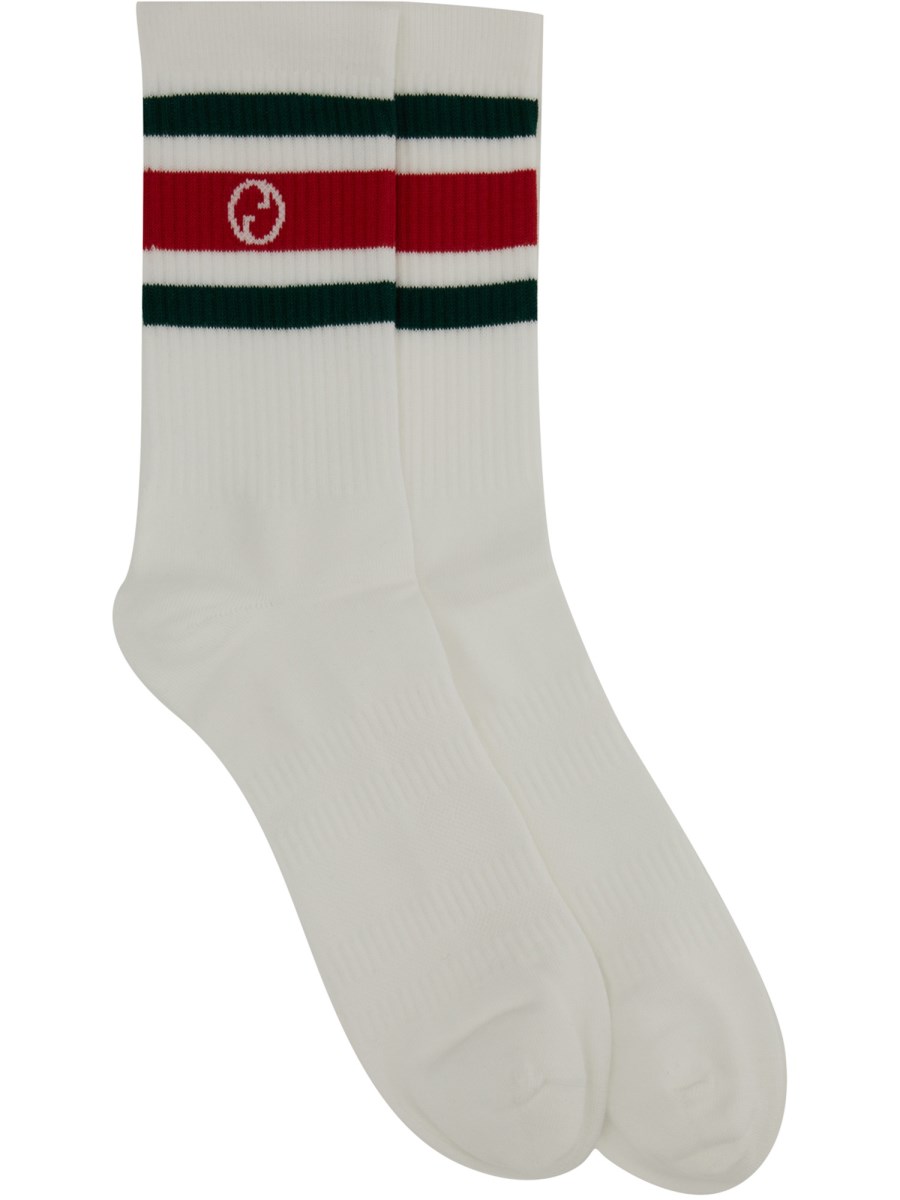 CALZINO CON INCROCIO GG TONDO