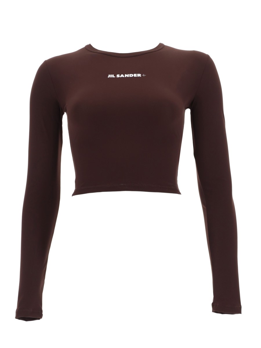 TOP CROPPED CON LOGO