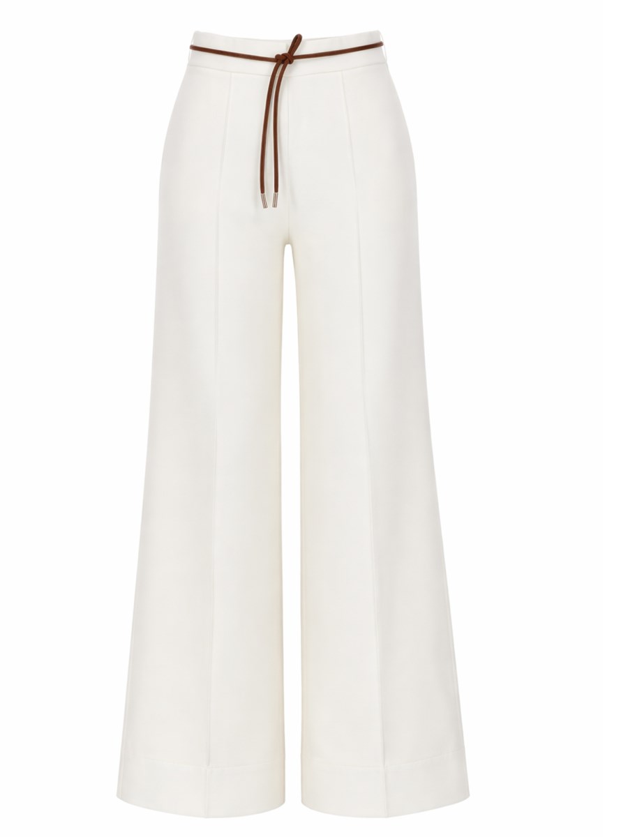 PANTALONE SARTORIALE CON ELASTICO IN VITA