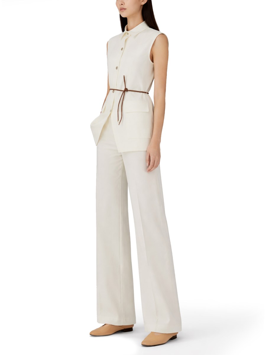 PANTALONE SARTORIALE CON ELASTICO IN VITA