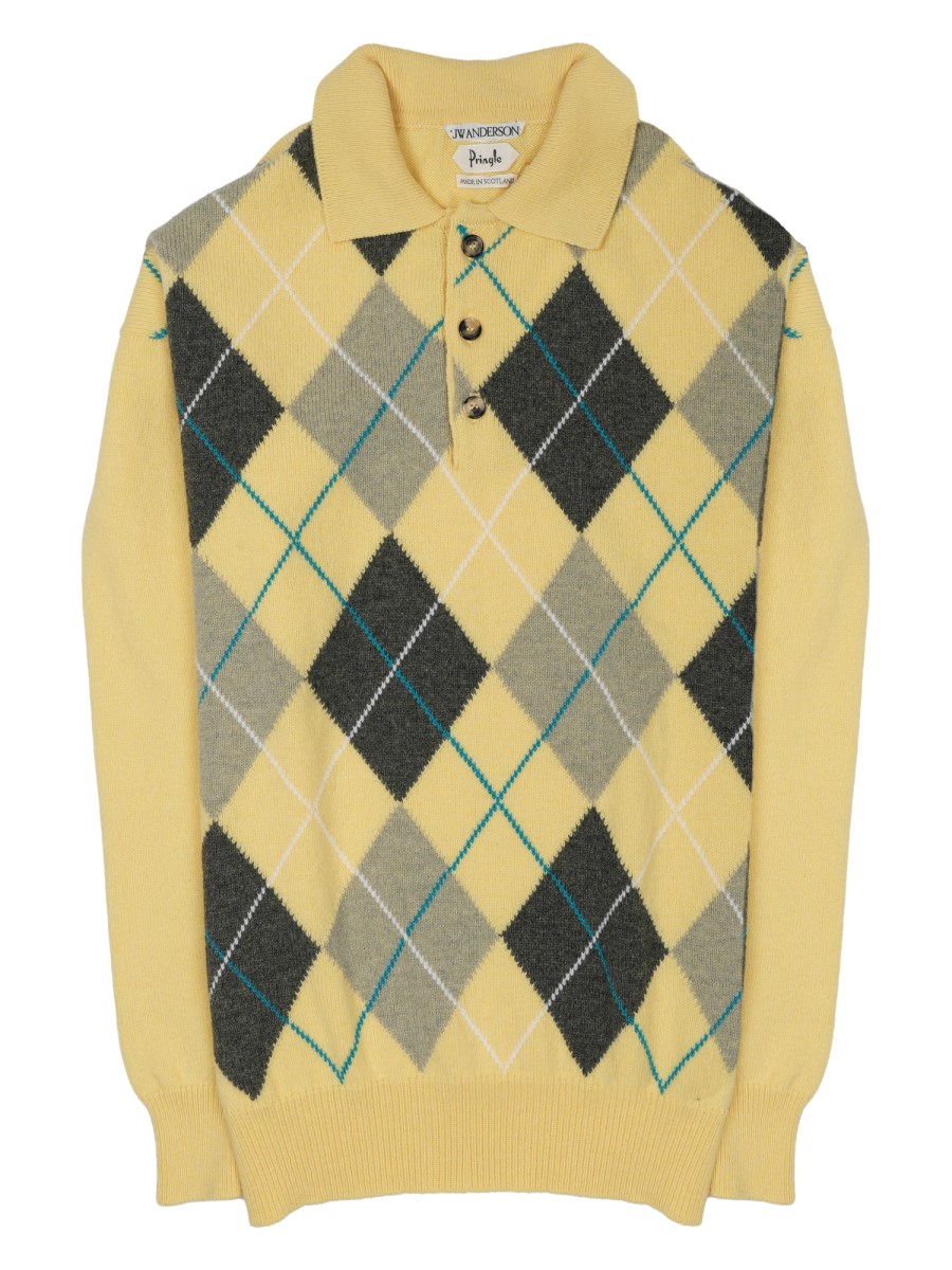 MAGLIA CON COLLETTO POLO 
