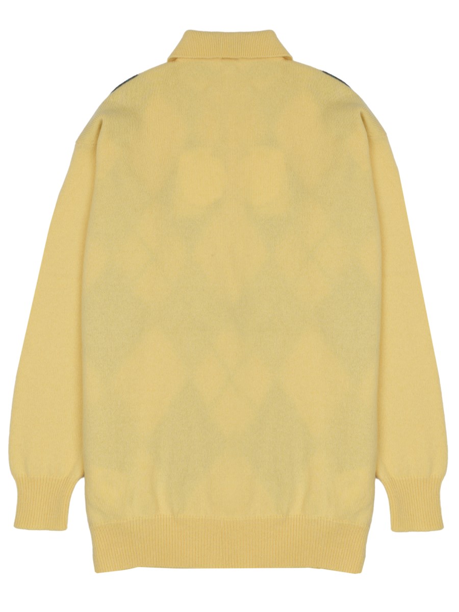 MAGLIA CON COLLETTO POLO 