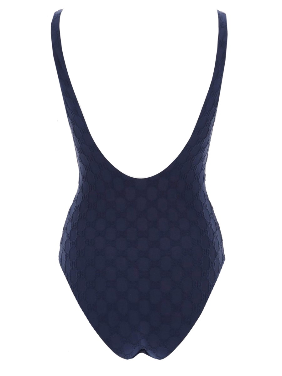 COSTUME DA BAGNO INTERO CON TRAMA GG