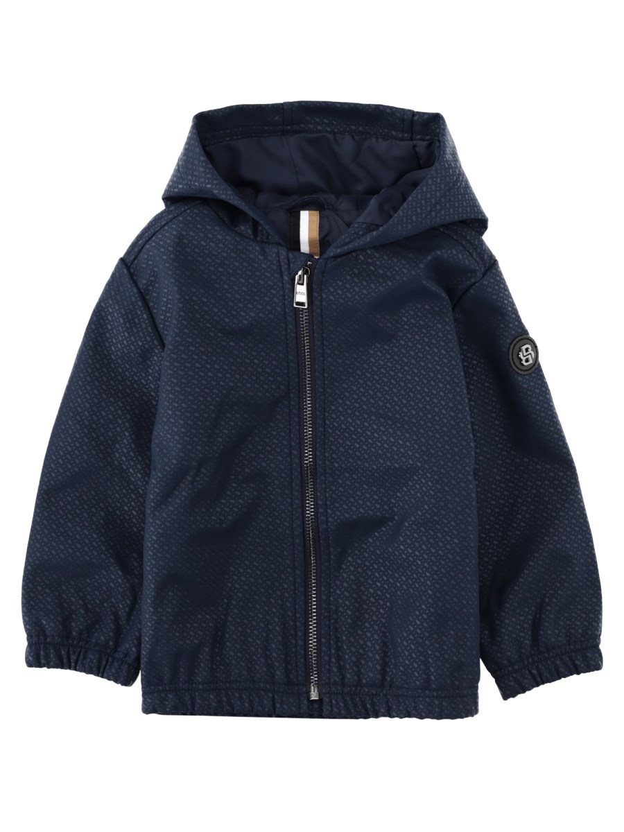 Giacca a vento con monogramma