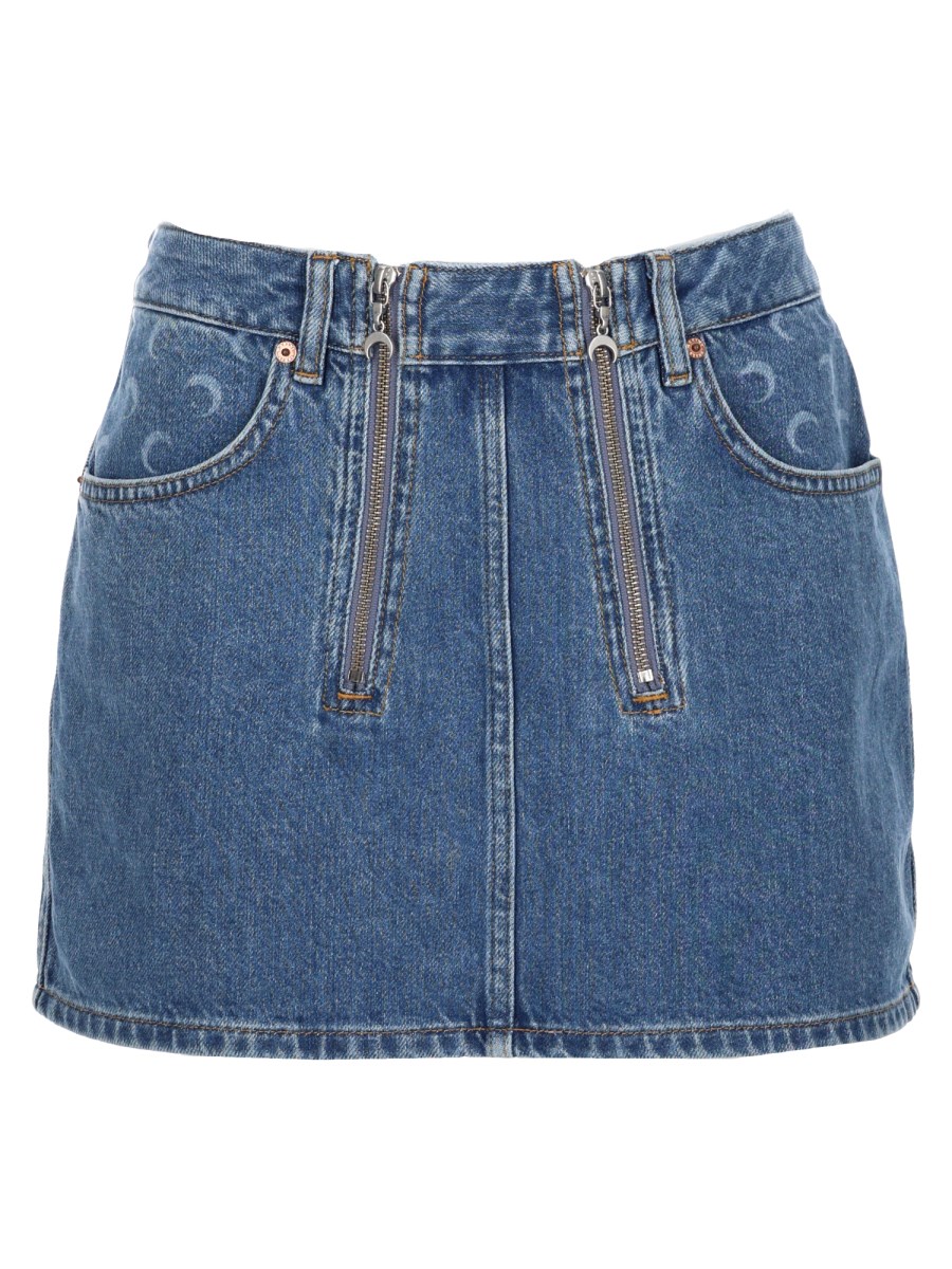 MINIGONNA CON ZIP
