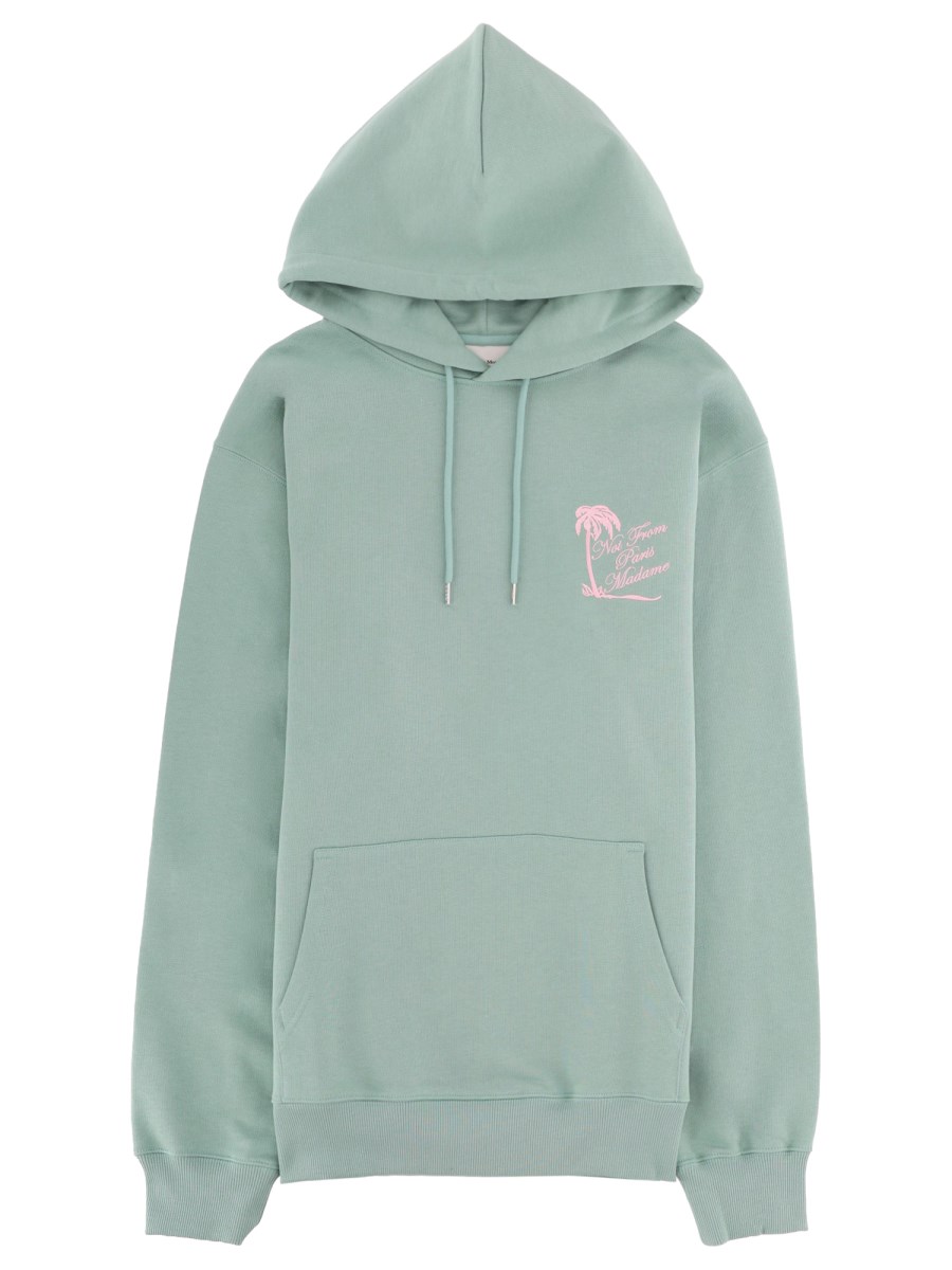 FELPA SLOGAN PALMIERS