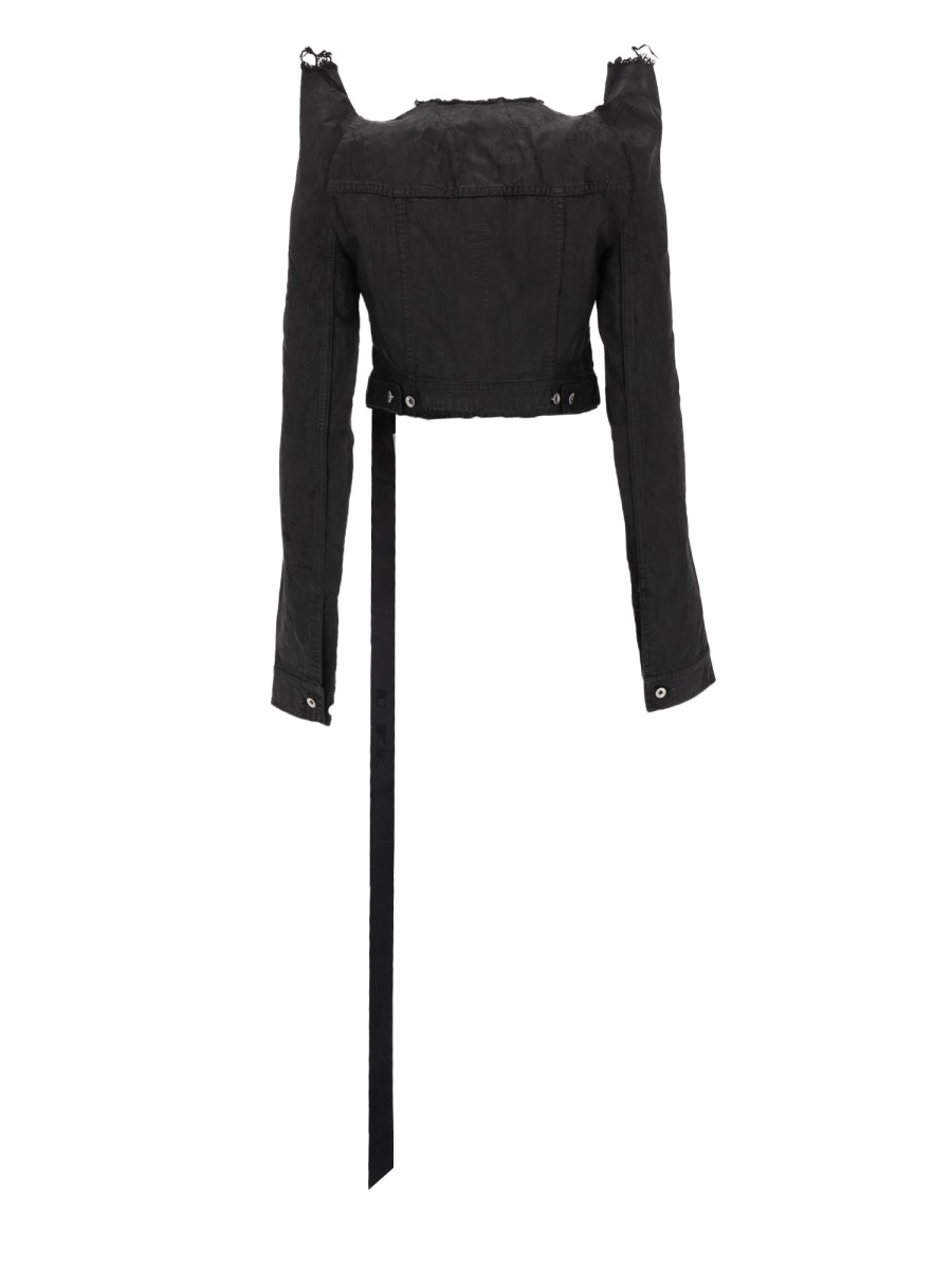 GIACCA TEC TRUCKER IN DENIM 