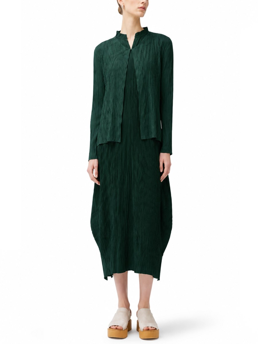 CARDIGAN PLISSETTATO