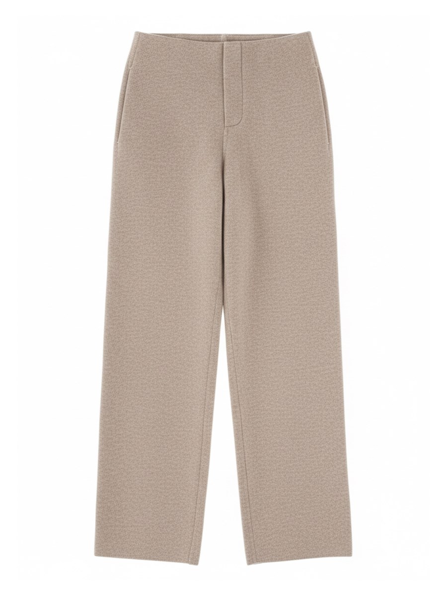 PANTALONE IN FELPA DI CASHMERE E LANA