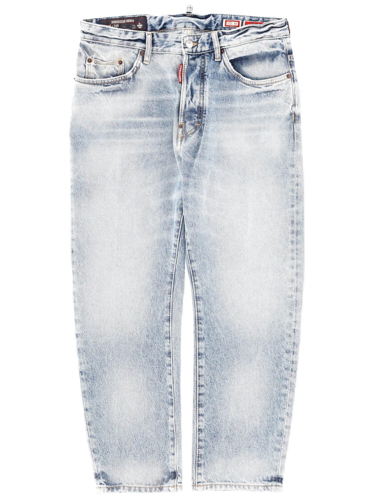 dsquared cotton denim jeans