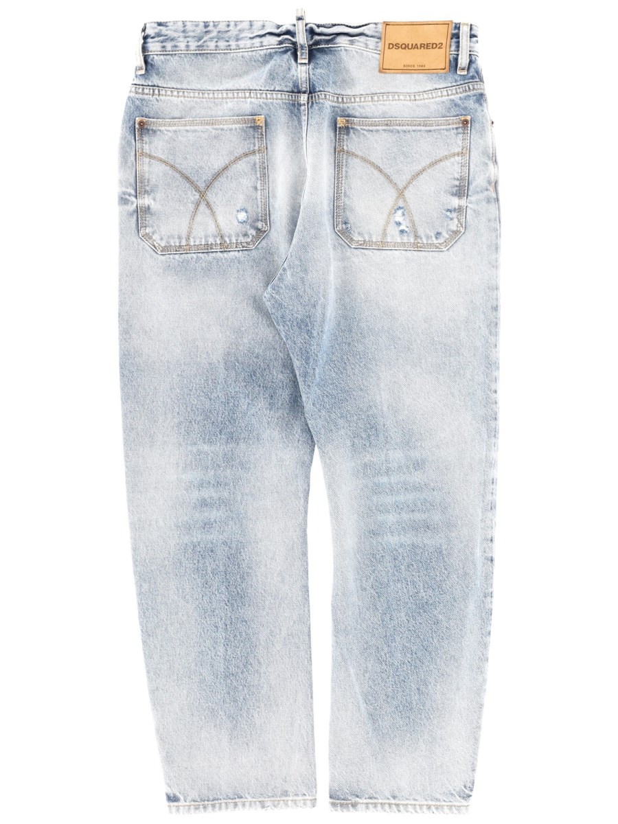 JEANS IN DENIM DI COTONE