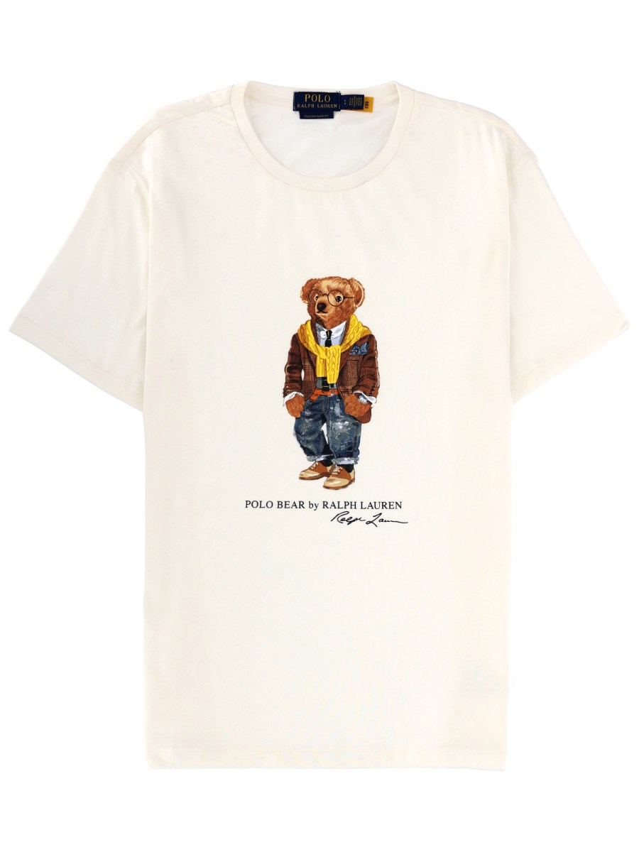 T-SHIRT POLO BEAR CON LOGO