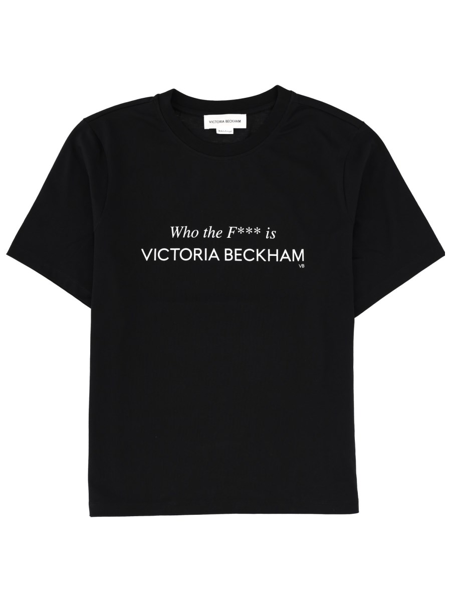 T-SHIRT WHO THE F*** IS VICTORIA BECKHAM