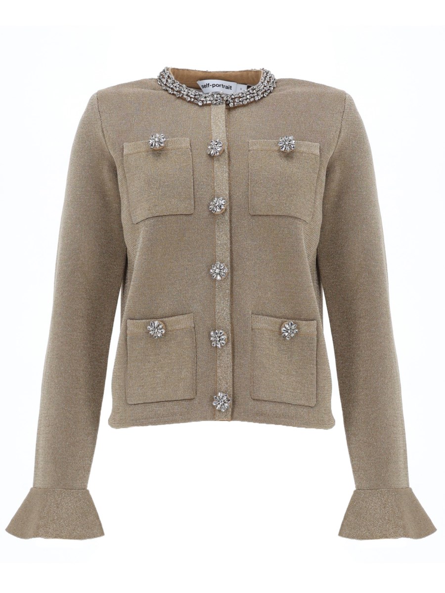 CARDIGAN CON BOTTONI GIOIELLO