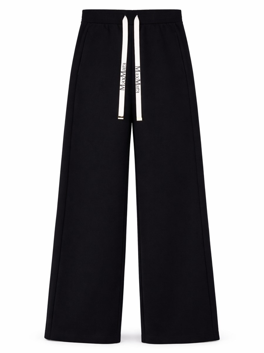 PANTALONE AMPIO IN JERSEY DI COTONE