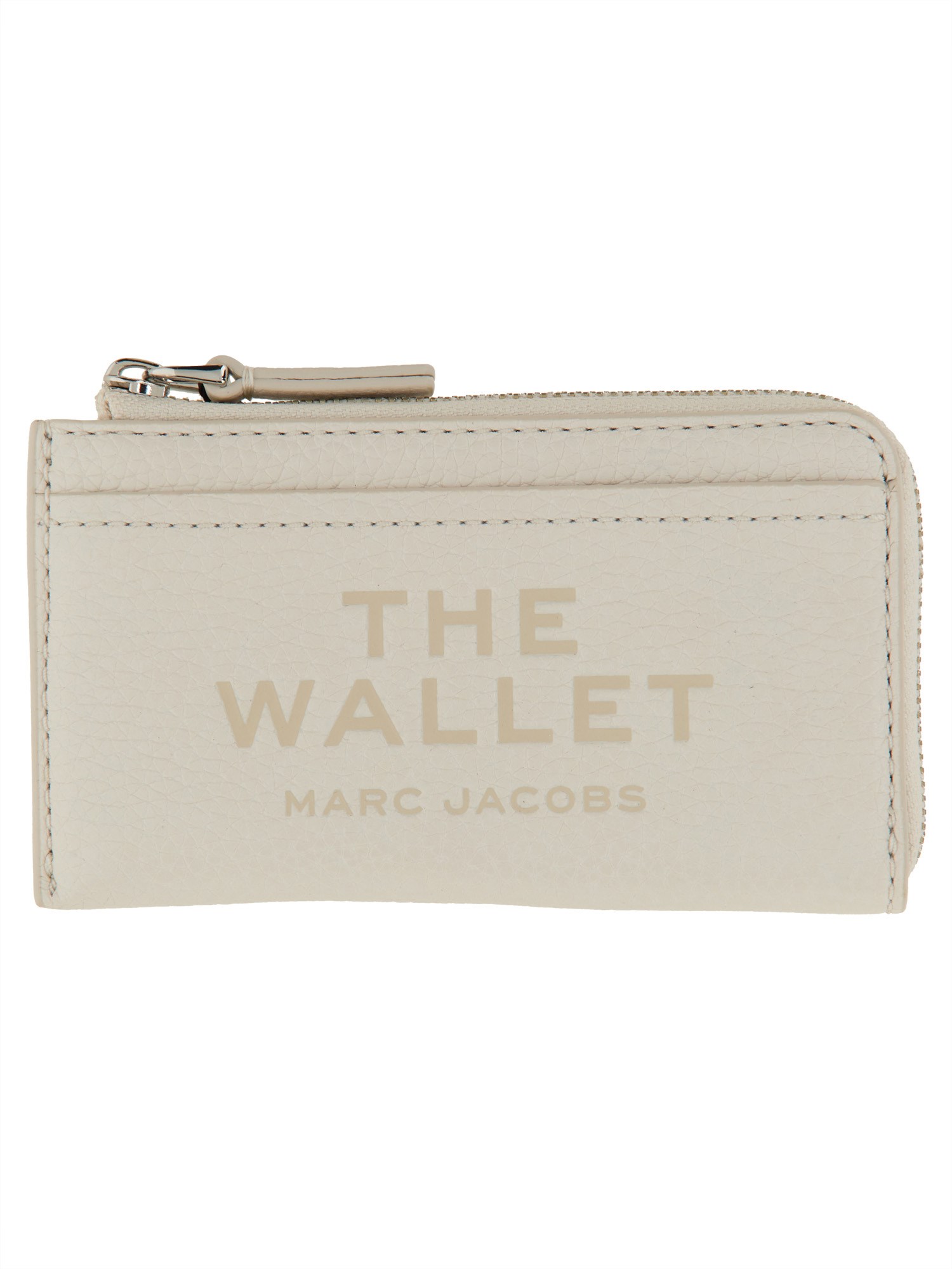 Marc Jacobs Leather Card Holder In White