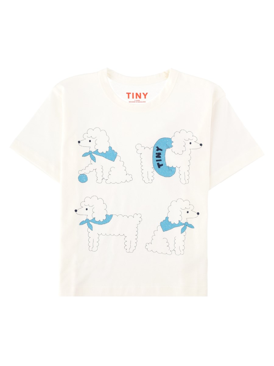 T-SHIRT POODLE GRAFIC