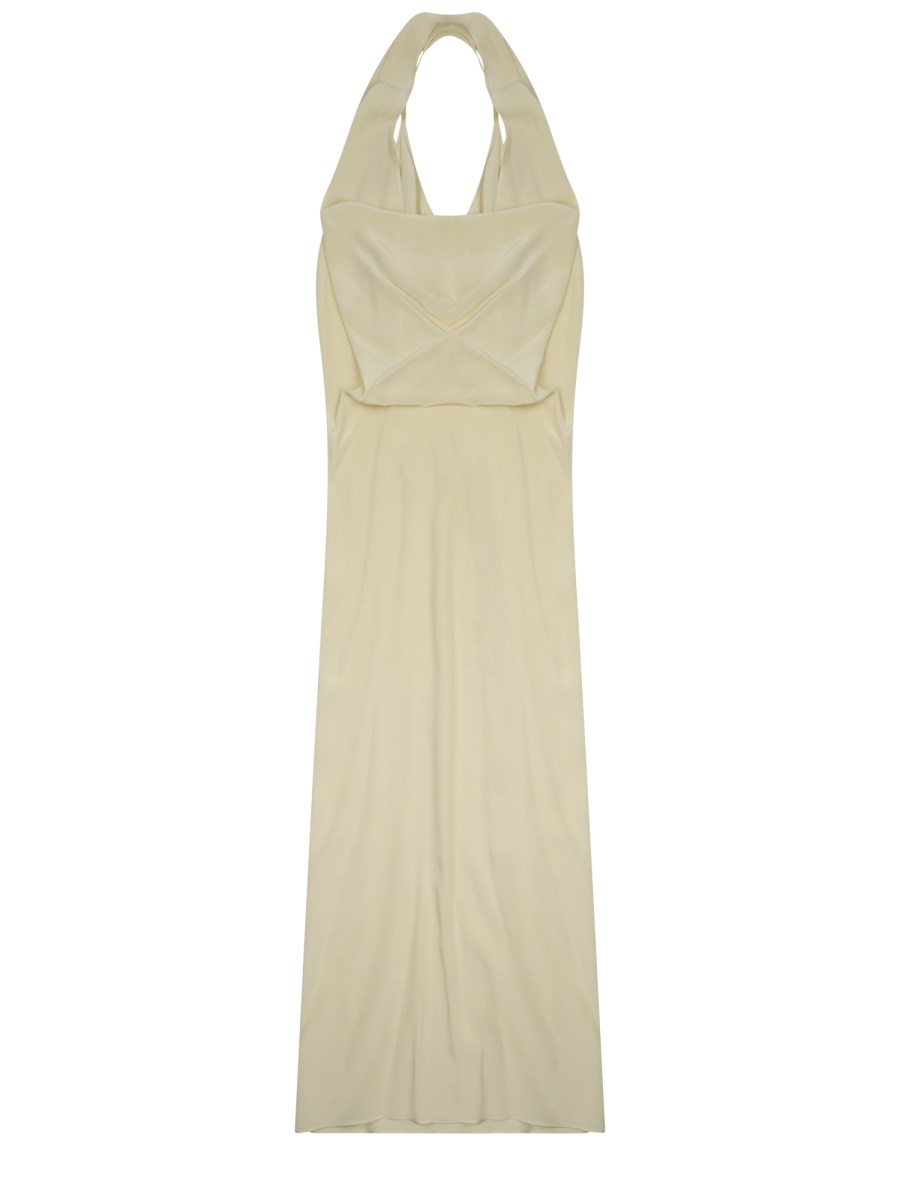 ABITO LUNGO CON SCOLLO