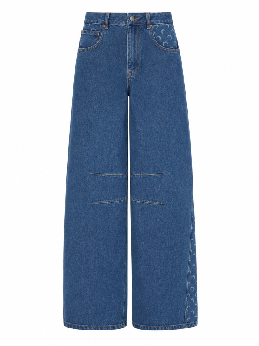 JEANS IN DENIM DI COTONE ORGANICO
