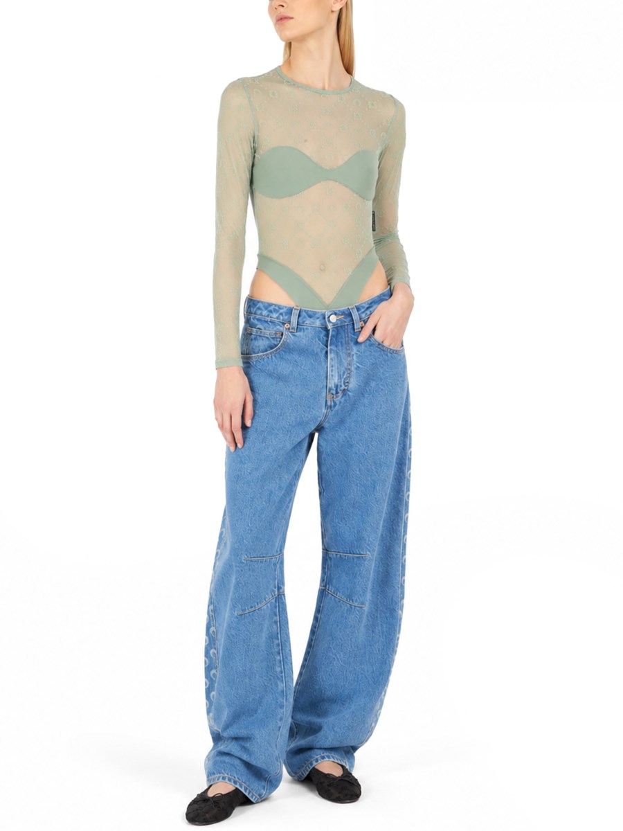 JEANS IN DENIM DI COTONE ORGANICO