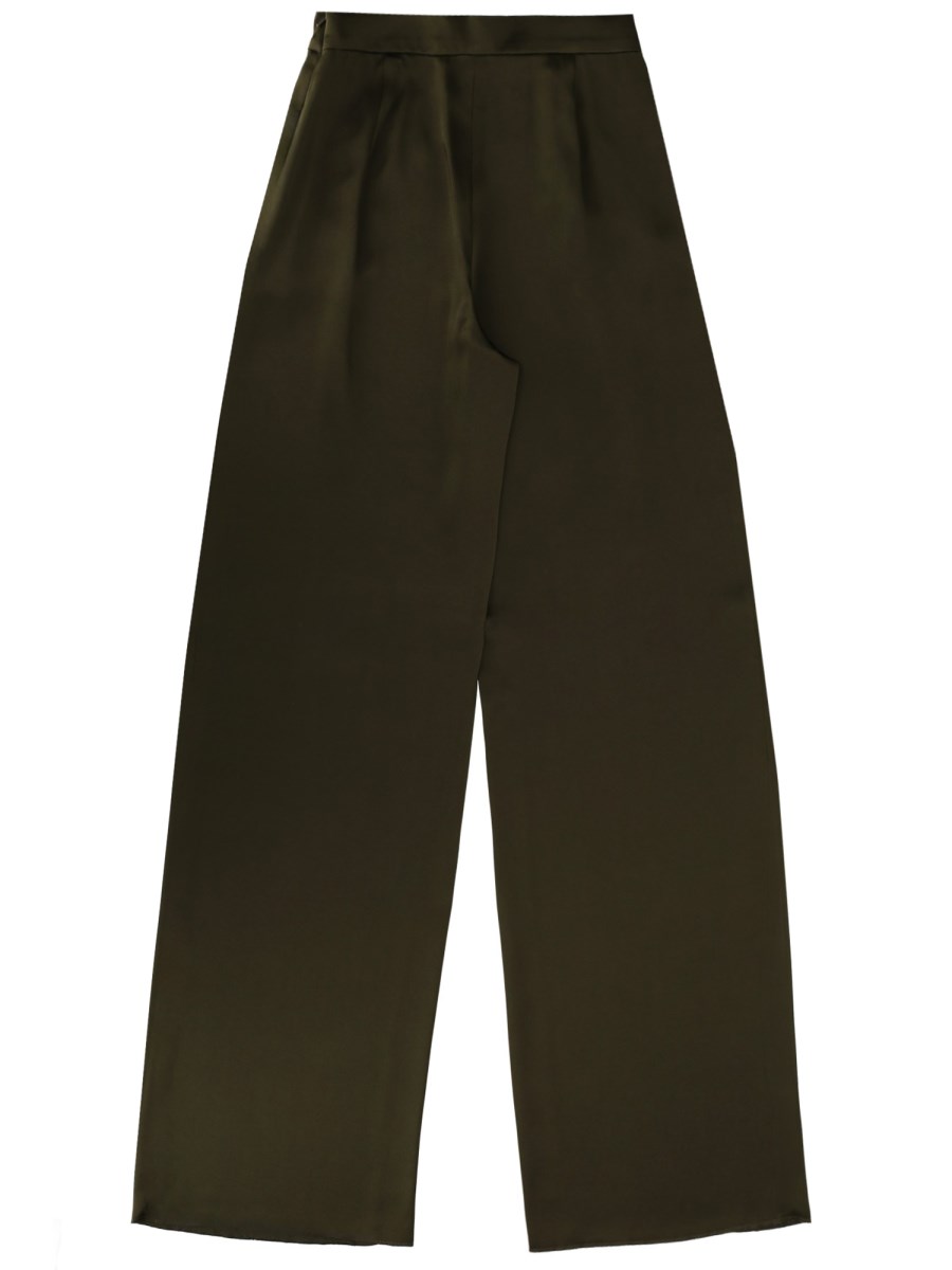 PANTALONE SARTORIALE IN ENVERS SATIN