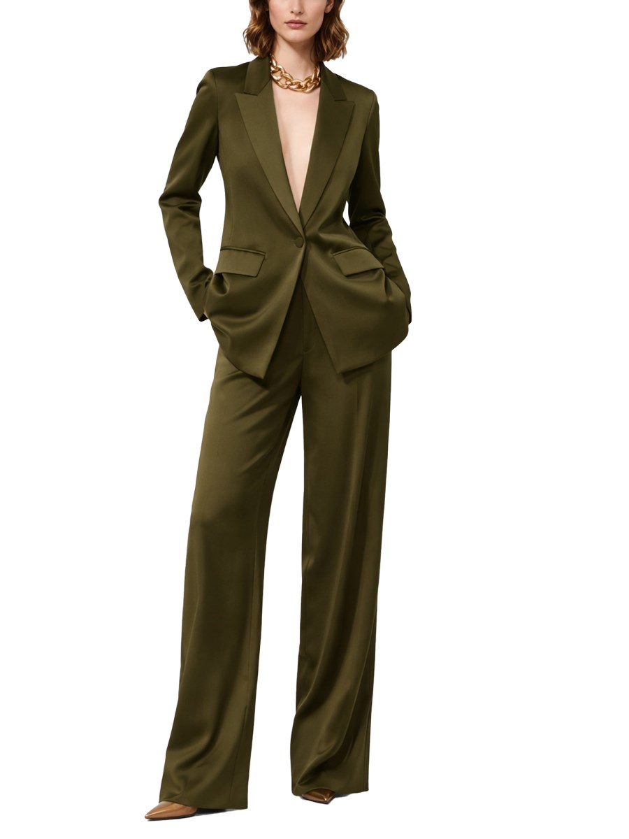 PANTALONE SARTORIALE IN ENVERS SATIN