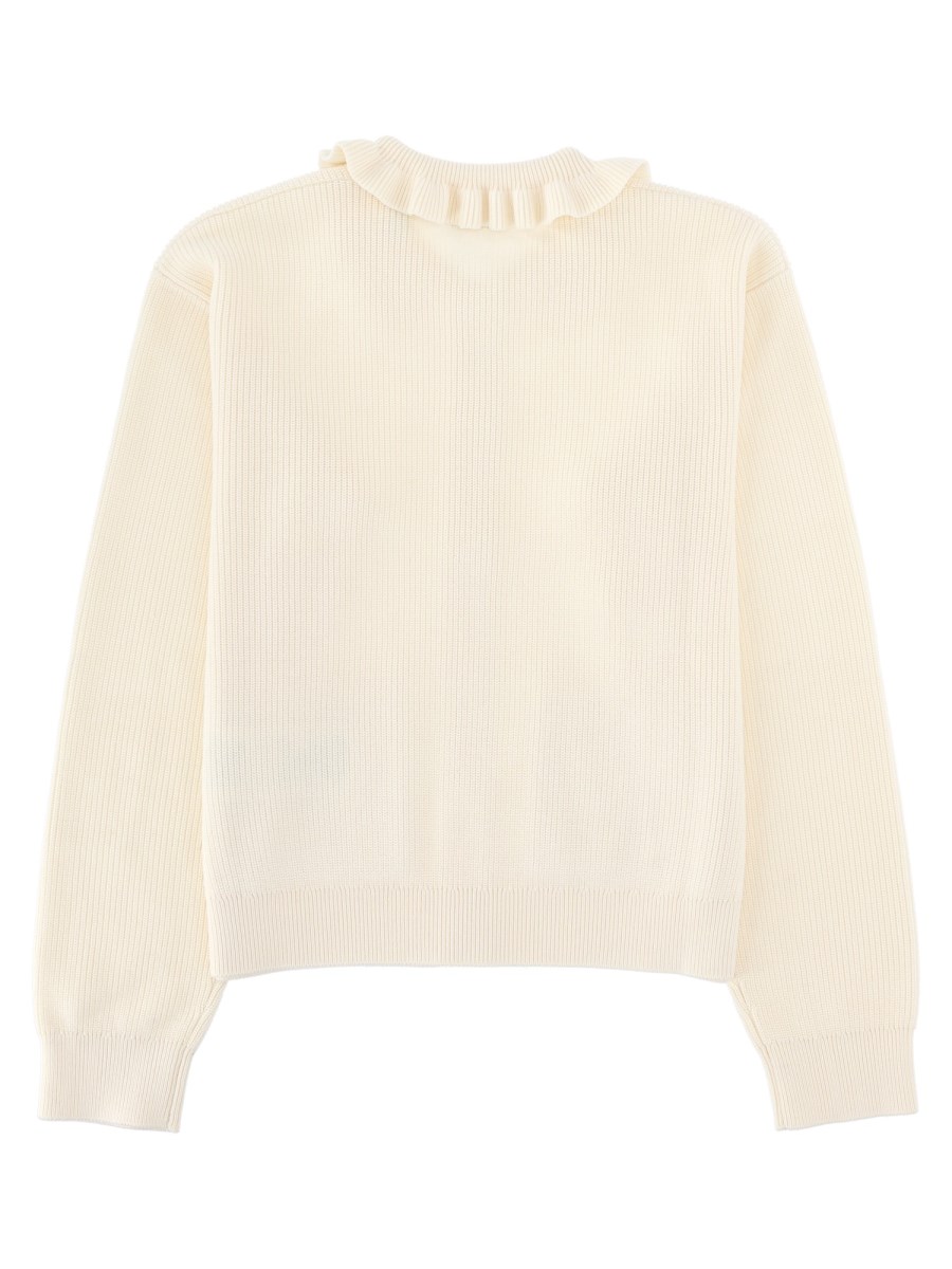 CARDIGAN CON TASCHE RICAMATE