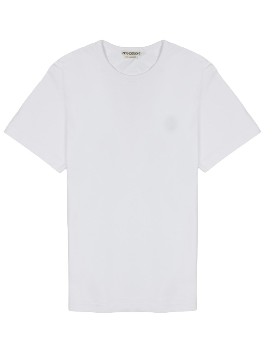 T-SHIRT CON LOGO RICAMATO